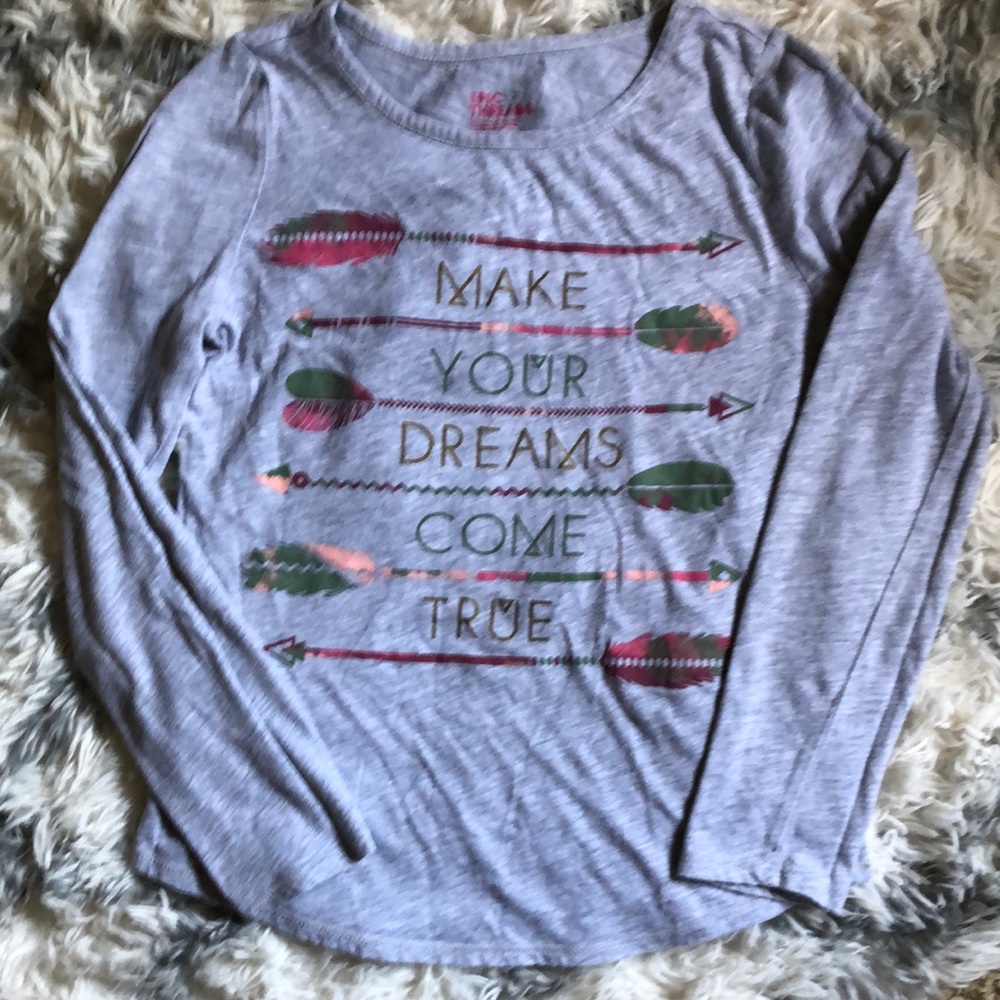 Epic Threads Girls Long Sleeve Graphic T-Shirt